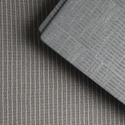 Voilage tamisant à œillets effet jacquard Diaz gris clair L.260 x l.140cm GoodHome