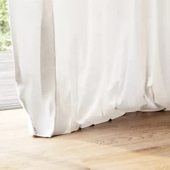 Voilage tamisant à œillets effet lin Howley beige lin L.260 x l.300cm GoodHome