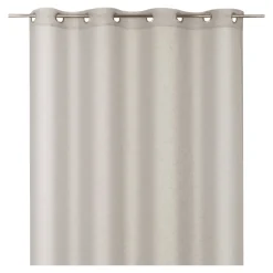 Voilage tamisant à œillets effet lin Howley beige naturel L.260 x l.140cm GoodHome