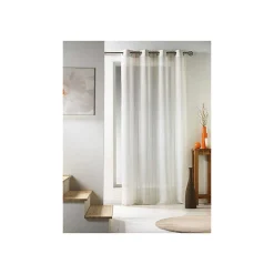 Voilage Tissé "Zahia" 140x240cm Naturel