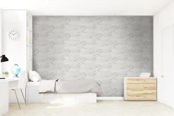 Walls4You papier peint brique gris clair - 53 cm x 10.05 m - 935325