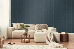 Walls4You papier peint chevron bleu - 53 cm x 10.05 m - 935324