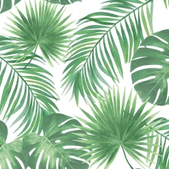 Walls4You papier peint feuilles tropicales vert - 53 cm x 10.05 m - 935311