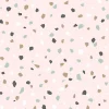 Walls4You papier peint imitation terrazzo rose - 53 cm x 10.05 m - 935314