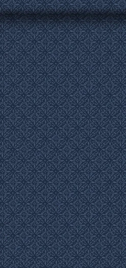 Walls4You papier peint motif ethnique bleu foncé - 53 cm x 10.05 m - 935334